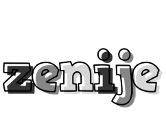 Zenije night logo