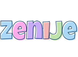 Zenije pastel logo