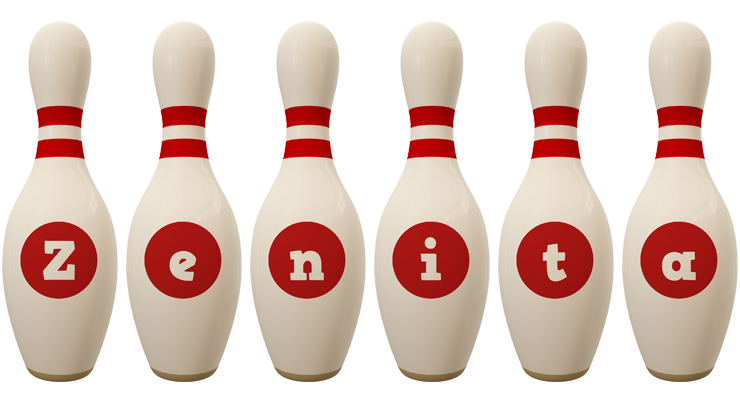 Zenita bowling-pin logo
