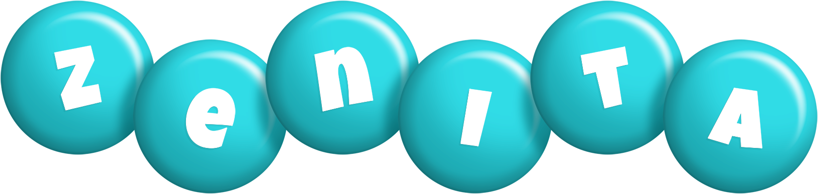 Zenita candy-azur logo