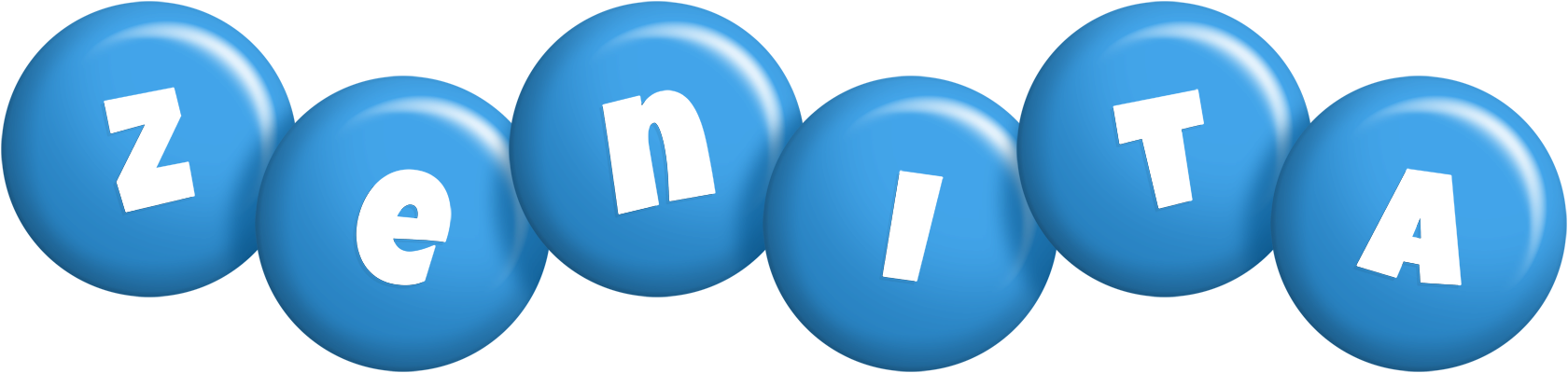 Zenita candy-blue logo