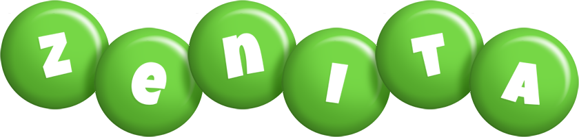 Zenita candy-green logo