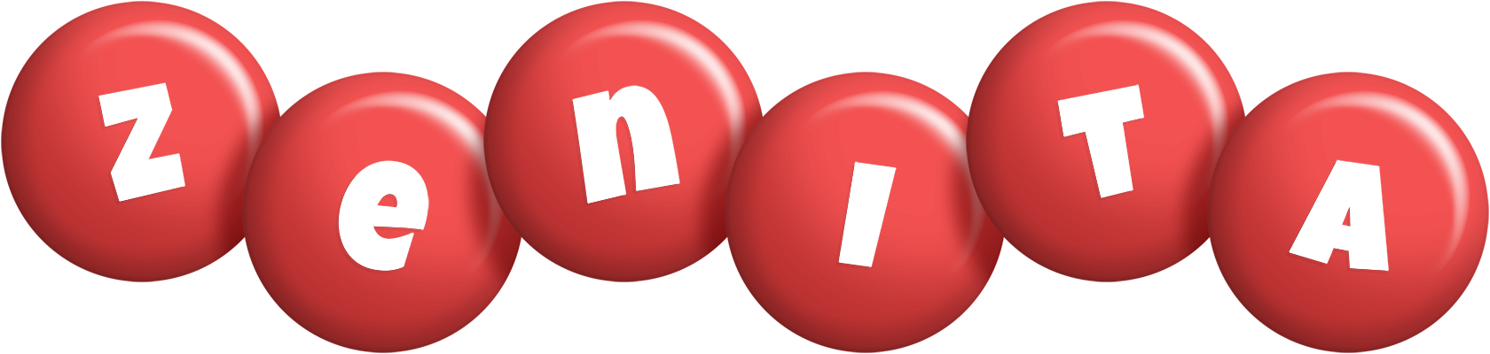 Zenita candy-red logo