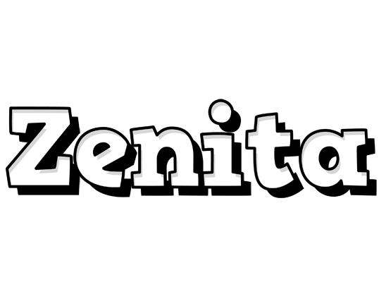 Zenita snowing logo
