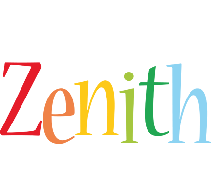 Zenith birthday logo