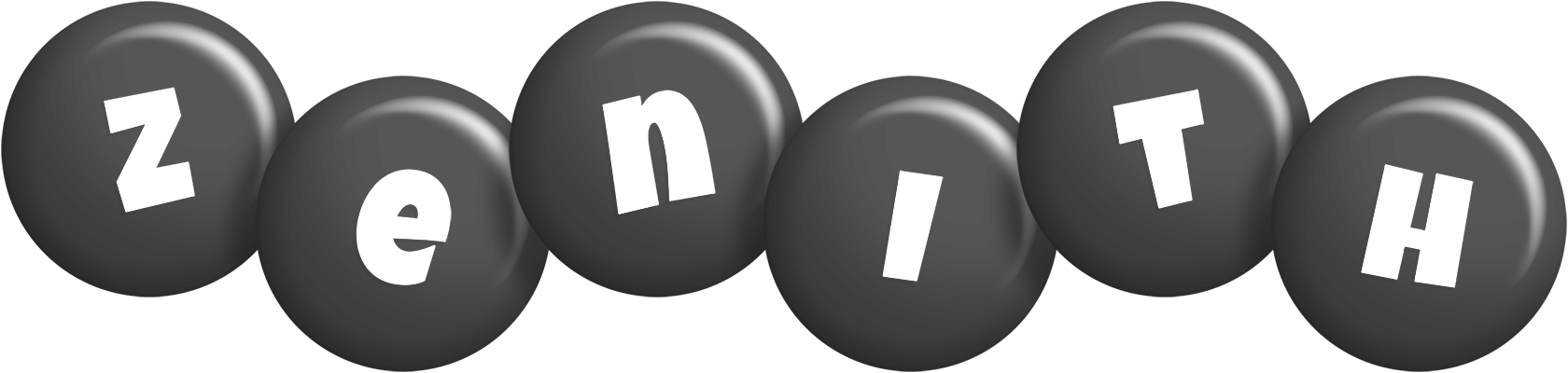 Zenith candy-black logo