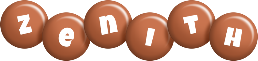 Zenith candy-brown logo