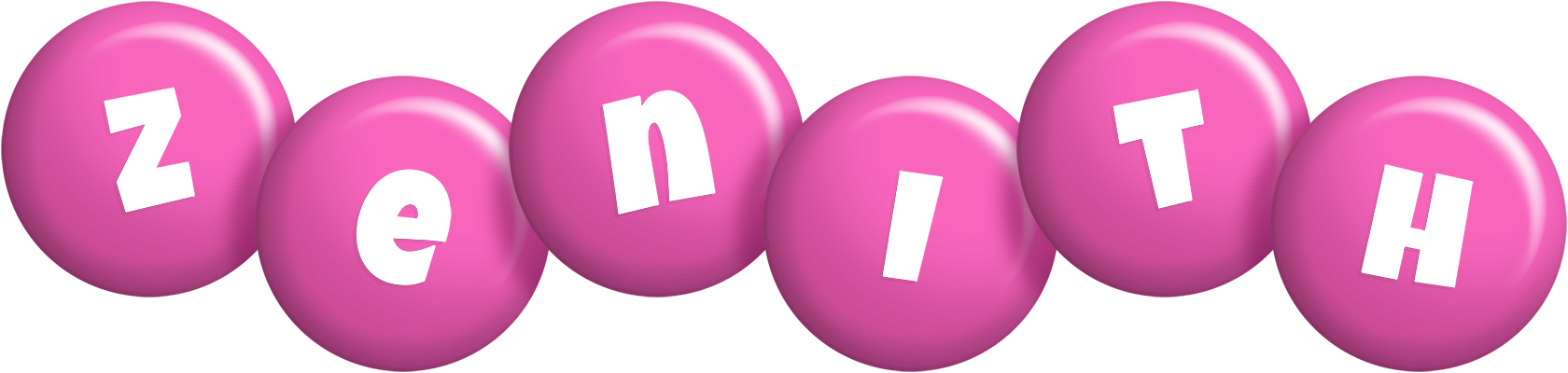 Zenith candy-pink logo