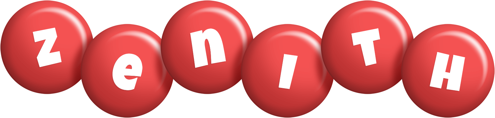 Zenith candy-red logo