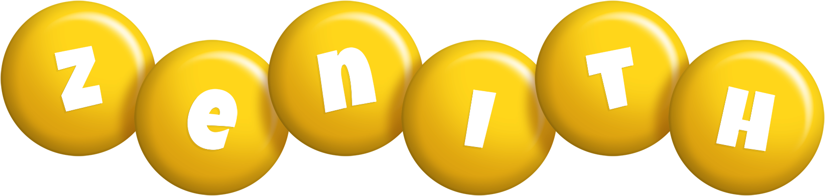 Zenith candy-yellow logo
