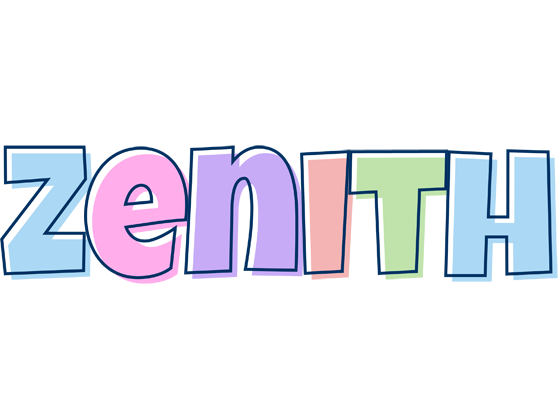 Zenith pastel logo