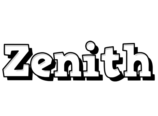 Zenith snowing logo