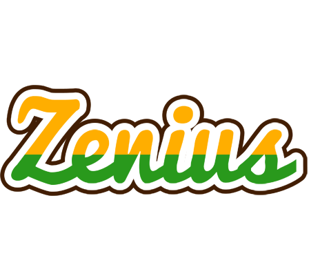 Zenius banana logo