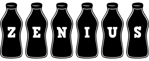 Zenius bottle logo