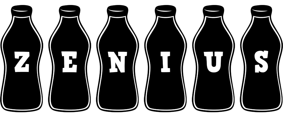 Zenius bottle logo