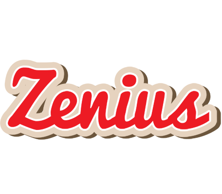 Zenius chocolate logo