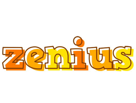 Zenius desert logo