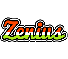 Zenius exotic logo