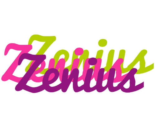 Zenius flowers logo