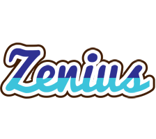 Zenius raining logo