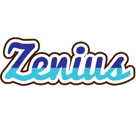 Zenius raining logo