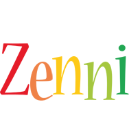 Zenni birthday logo
