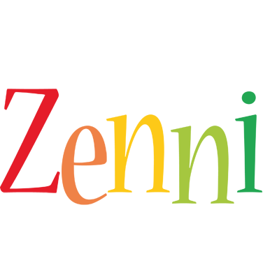 Zenni birthday logo