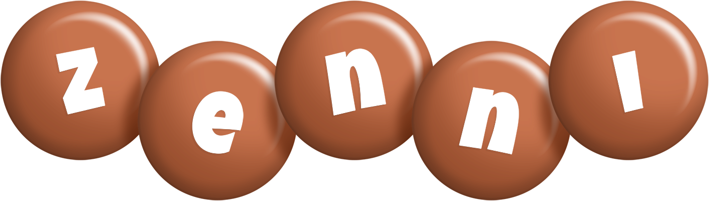 Zenni candy-brown logo
