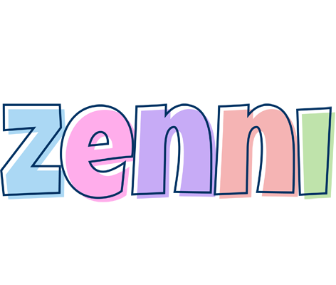 Zenni pastel logo
