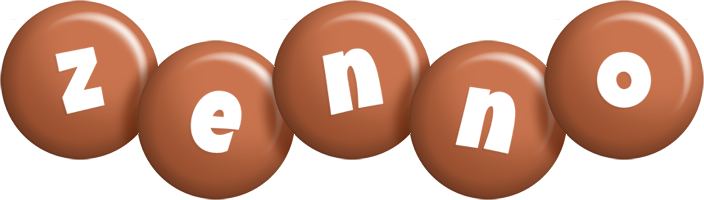 Zenno candy-brown logo