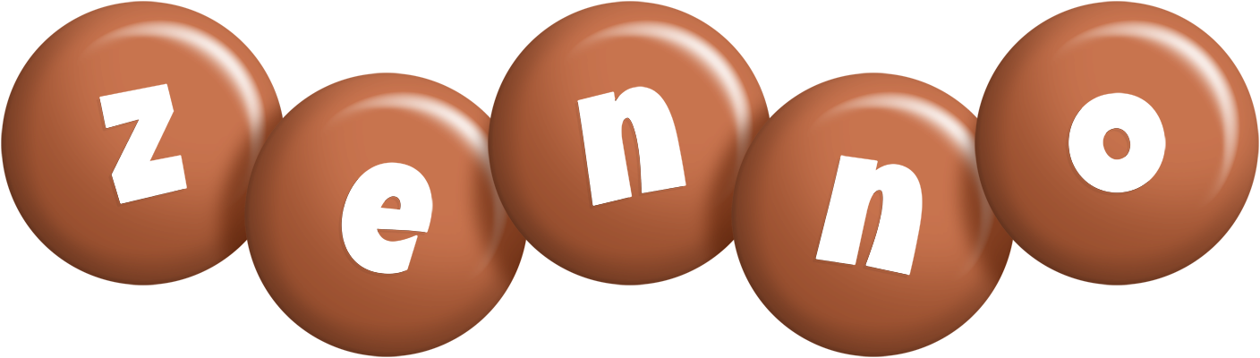 Zenno candy-brown logo
