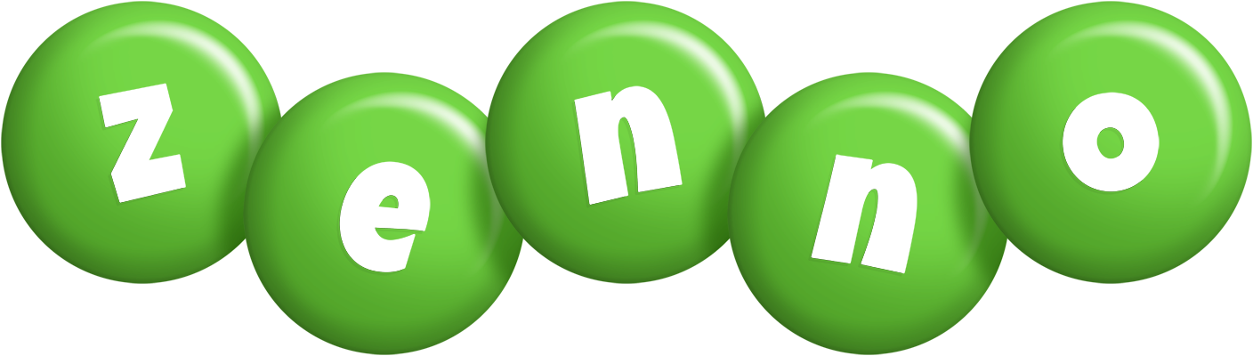 Zenno candy-green logo