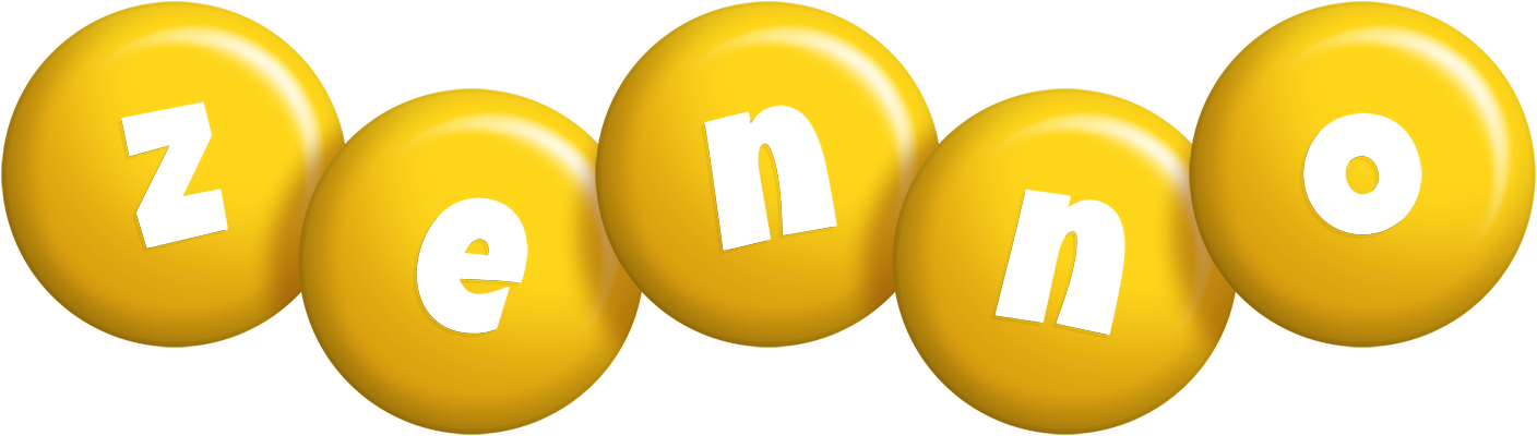 Zenno candy-yellow logo