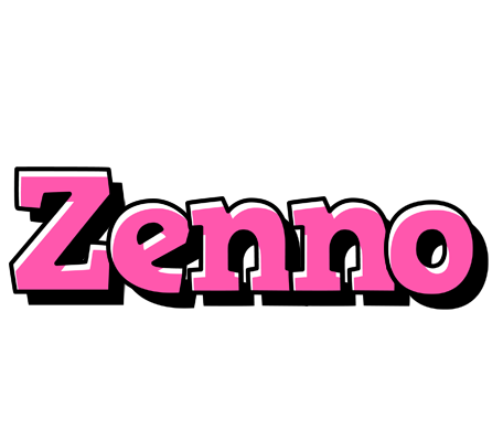 Zenno girlish logo