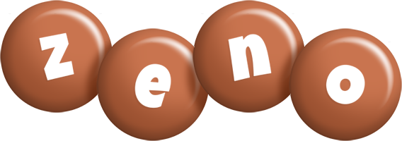 Zeno candy-brown logo