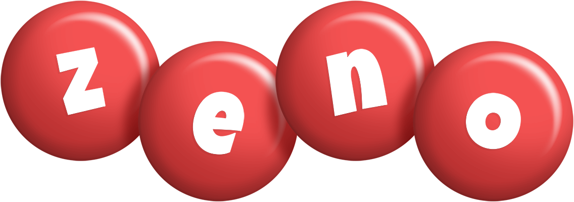 Zeno candy-red logo