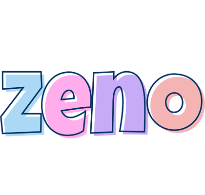 Zeno pastel logo