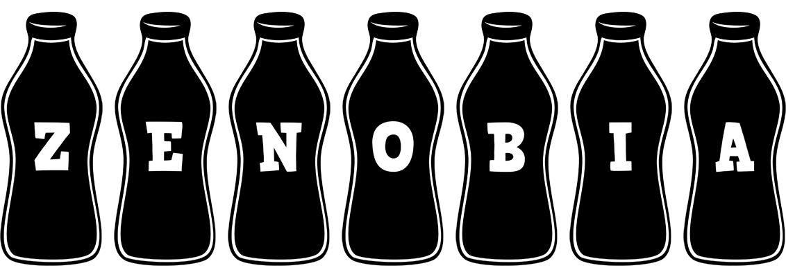 Zenobia bottle logo