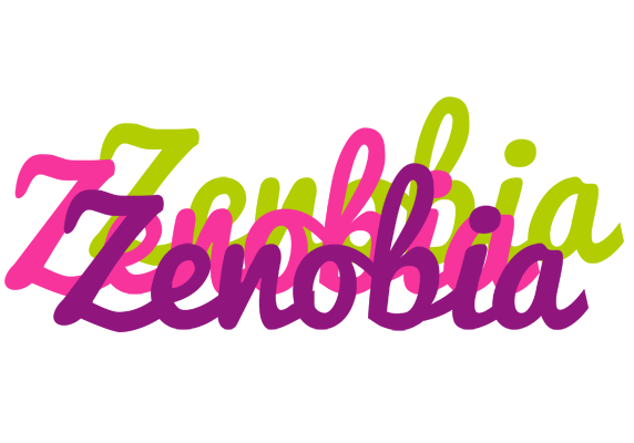 Zenobia flowers logo