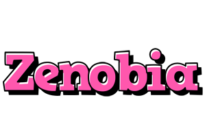 Zenobia girlish logo