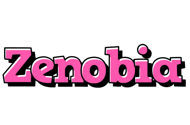 Zenobia girlish logo