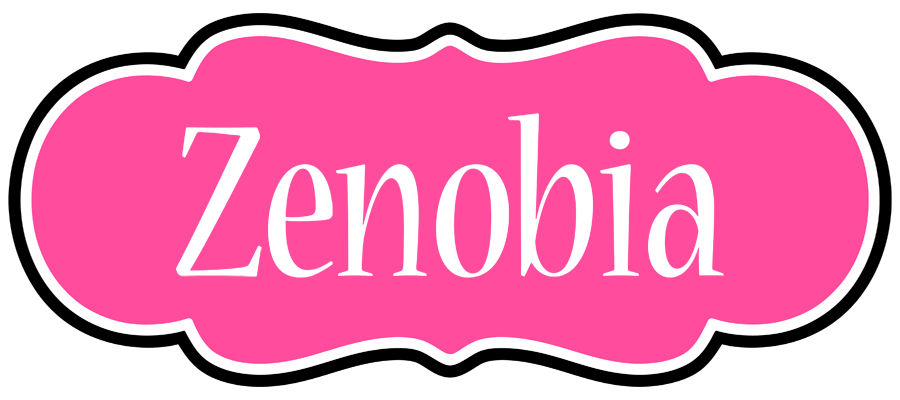 Zenobia invitation logo