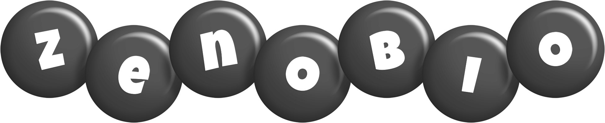 Zenobio candy-black logo
