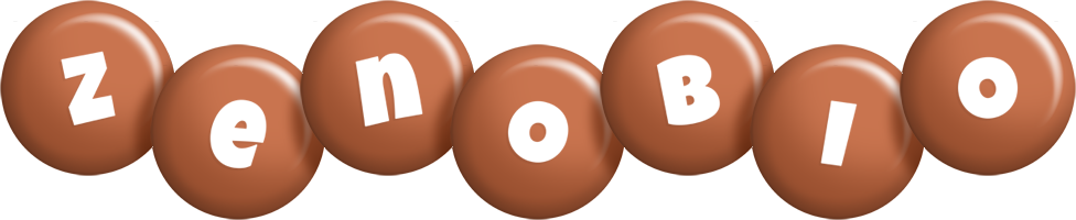 Zenobio candy-brown logo