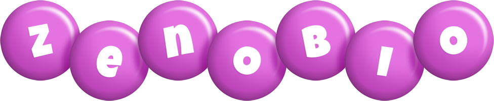 Zenobio candy-purple logo