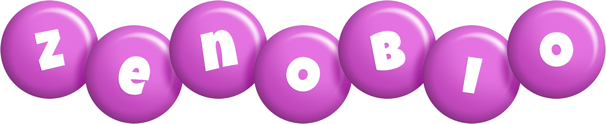Zenobio candy-purple logo