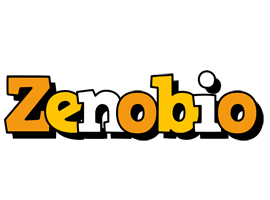 Zenobio cartoon logo