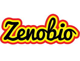 Zenobio flaming logo