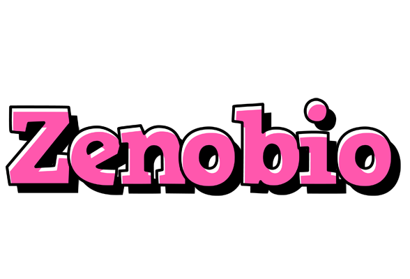 Zenobio girlish logo