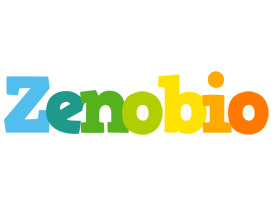 Zenobio rainbows logo